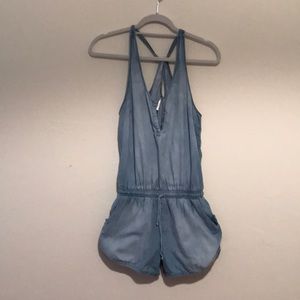 Blue romper